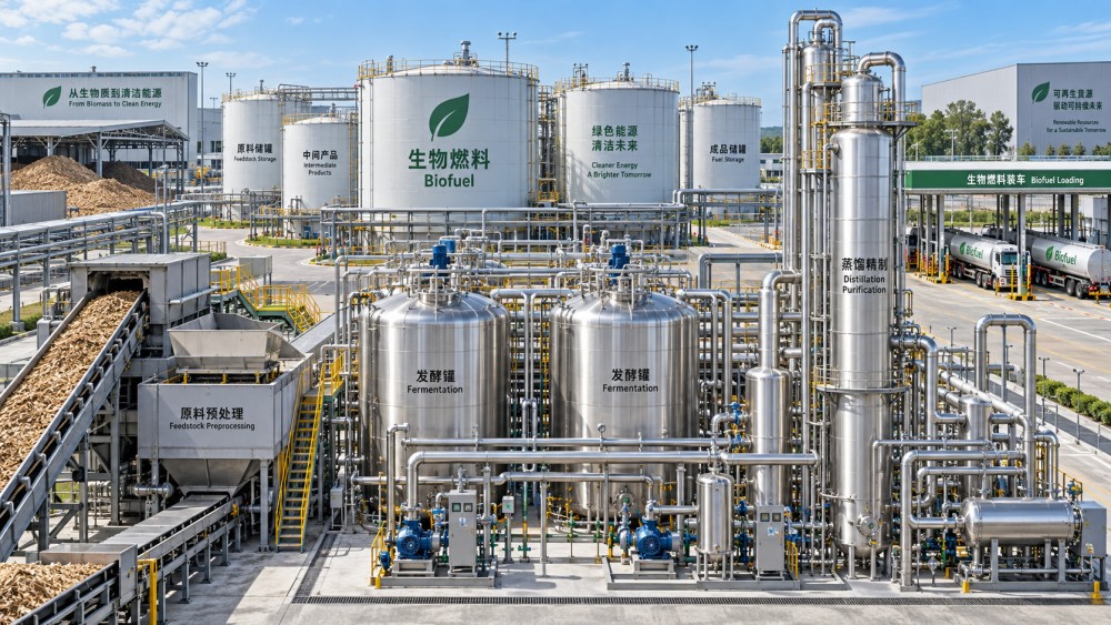 What determines biofuel production capacity at commercial scale?