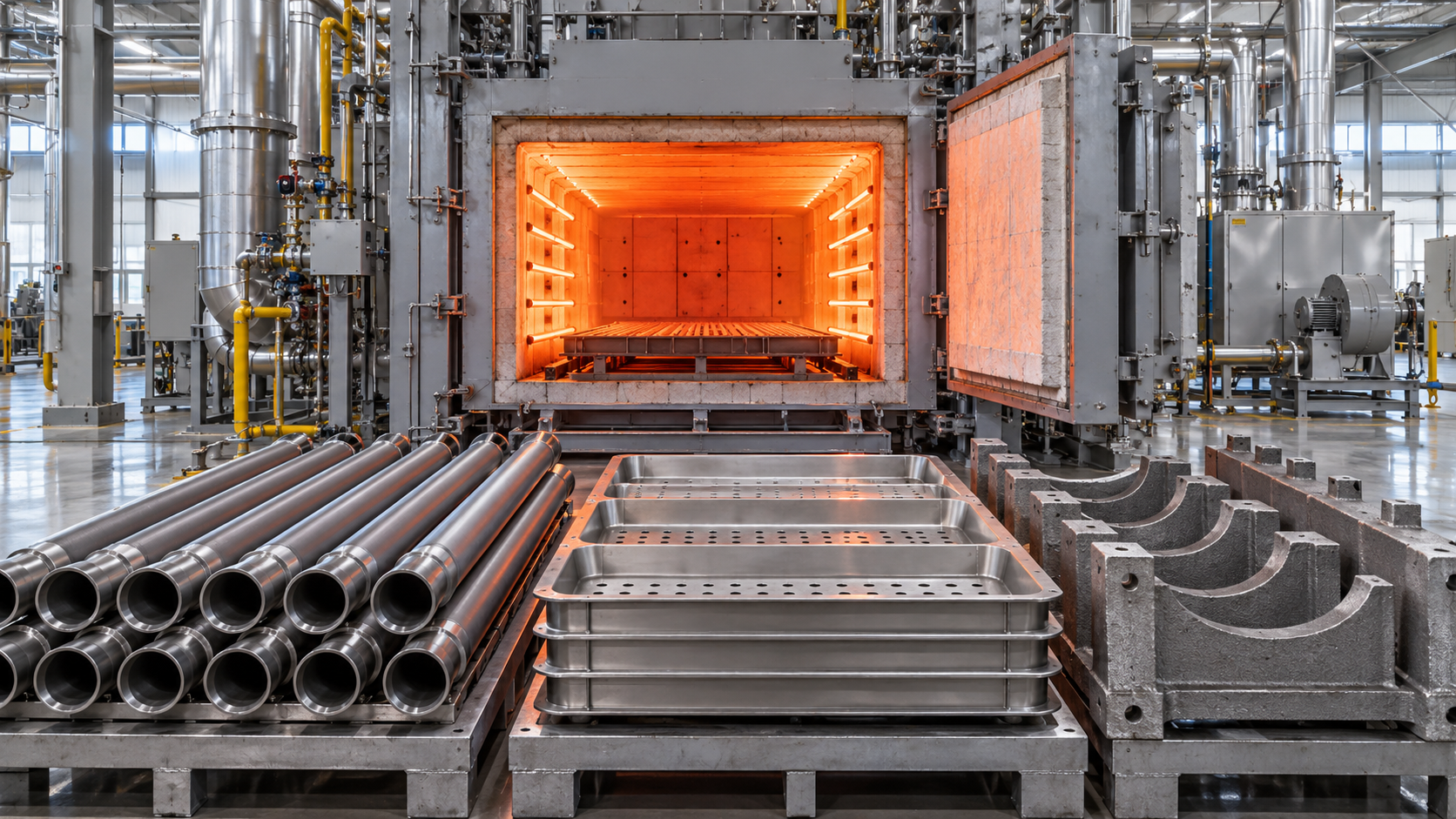 Which Metal Alloys Are Best for High-Temperature Furnace Parts?