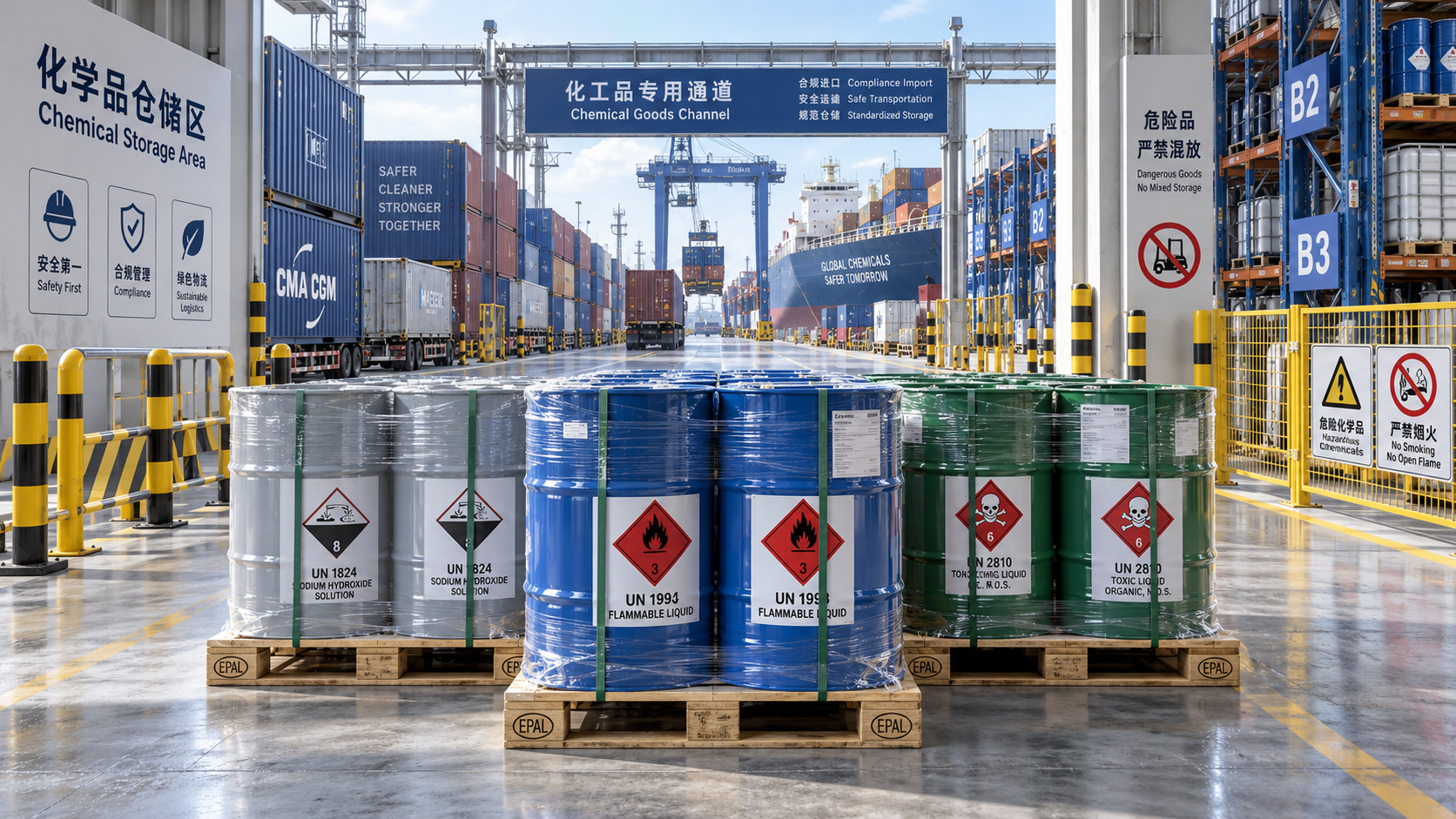 What Compliance Standards Apply to Industrial Chemical Imports?