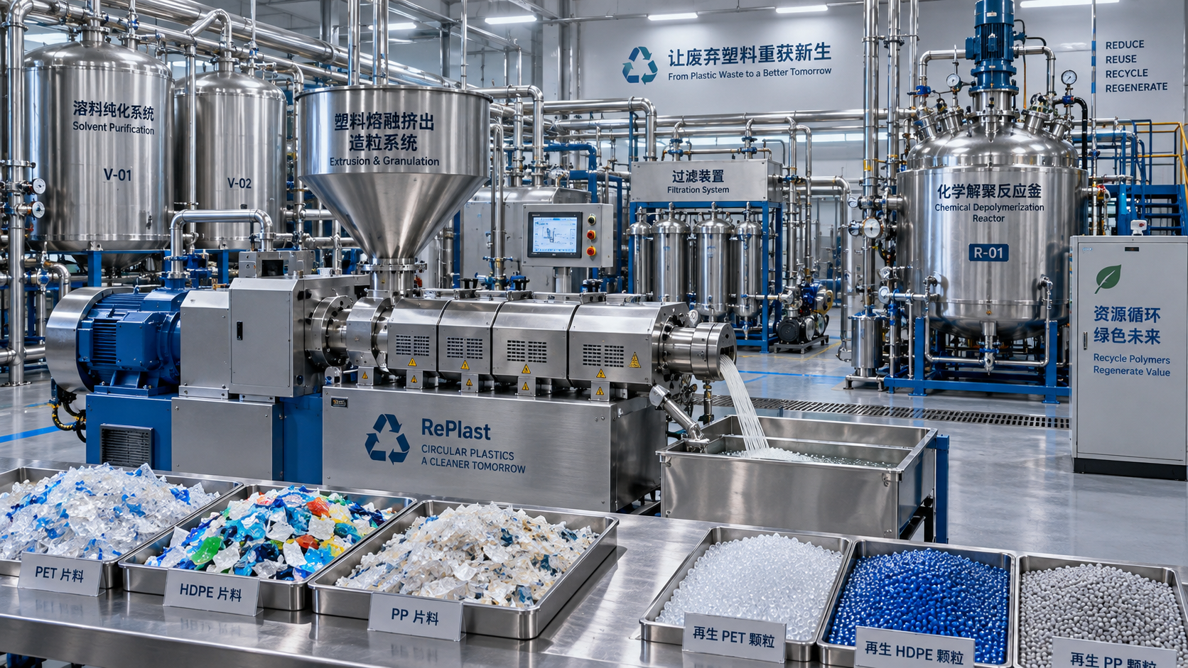 How Do Polymer Recycling Processes Compare?