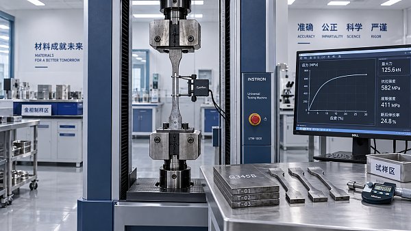 Which metal property standards apply to tensile testing of steel?