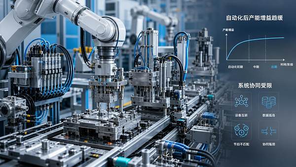 Why Industrial Productivity Gains Often Stall After Automation