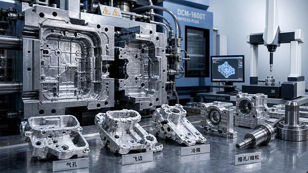 Die-casting process defects that cost more than rework