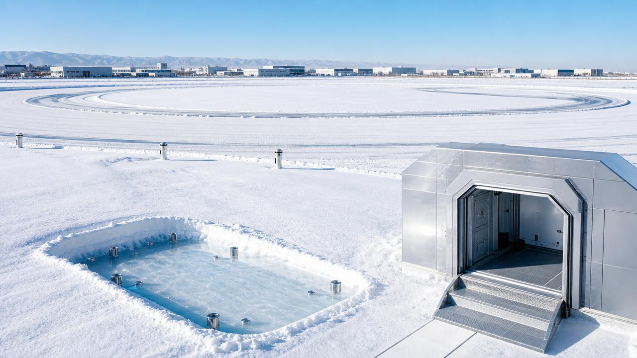 CATARC Accelerates All-Season Ice & Snow Test Base Construction CATARC Accelerates All-Season Ice & Snow Test Base Construction