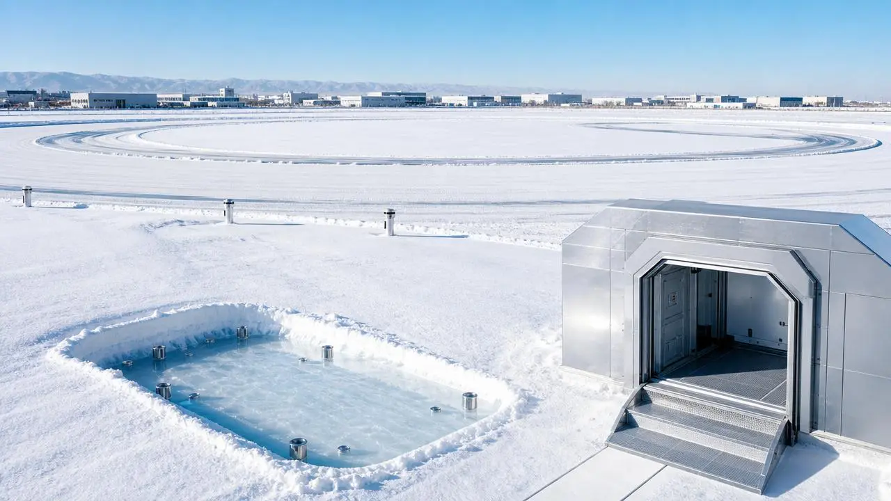 CATARC Accelerates All-Season Ice & Snow Test Base Construction CATARC Accelerates All-Season Ice & Snow Test Base Construction