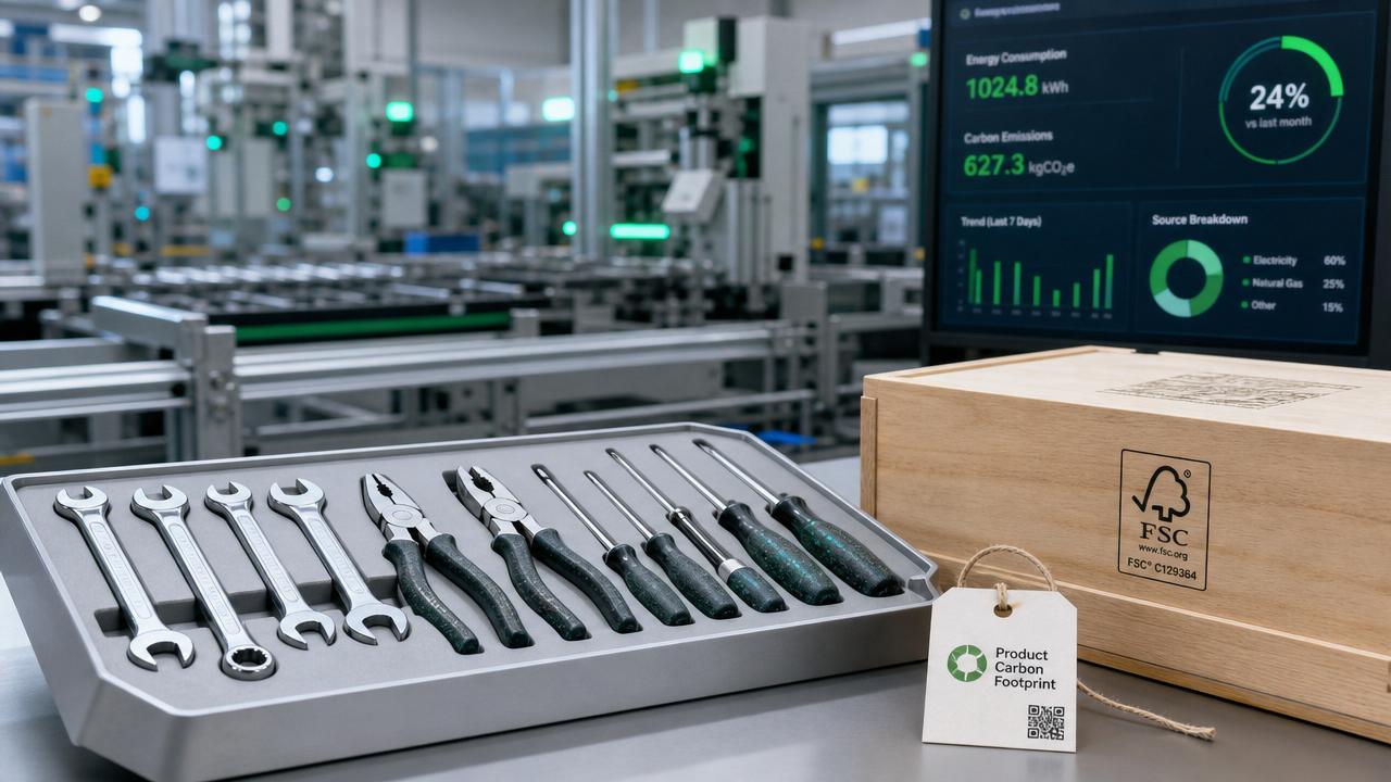 2026 Canton Fair Phase II Ends: Tool Export Orders Rebound, Green Packaging and Carbon Footprint Claims Emerge as New Negotiation Leverage