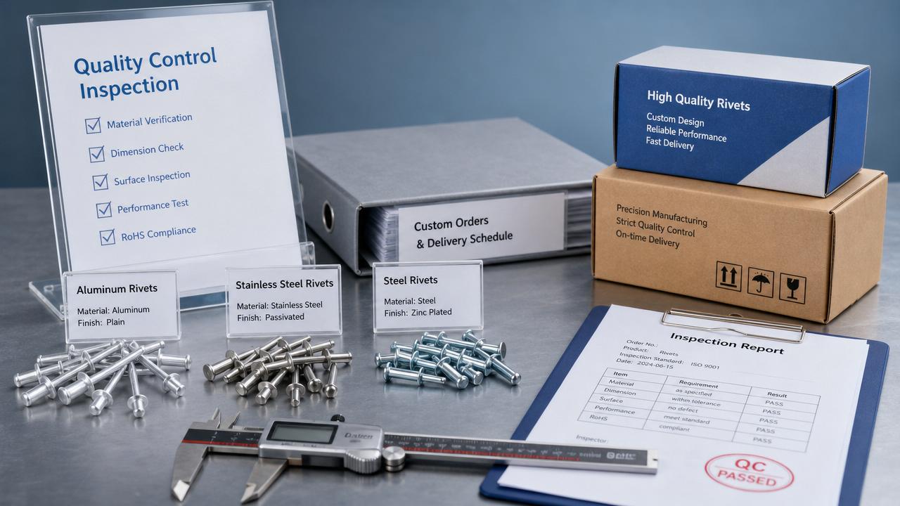 How to Evaluate a Rivets Supplier for Quality, Lead Times, and Custom Orders
