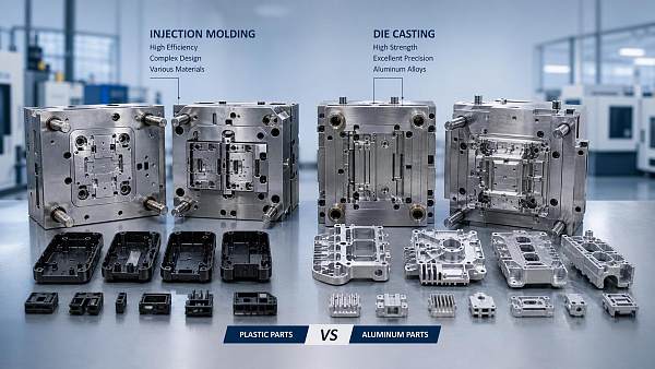 Injection Molding vs Die Casting: Which Process Fits Your Part Material and Volume