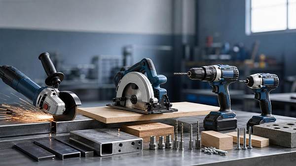 Power Tools for Metal and Wood: Which Types Fit Cutting, Drilling, and Fastening Tasks?