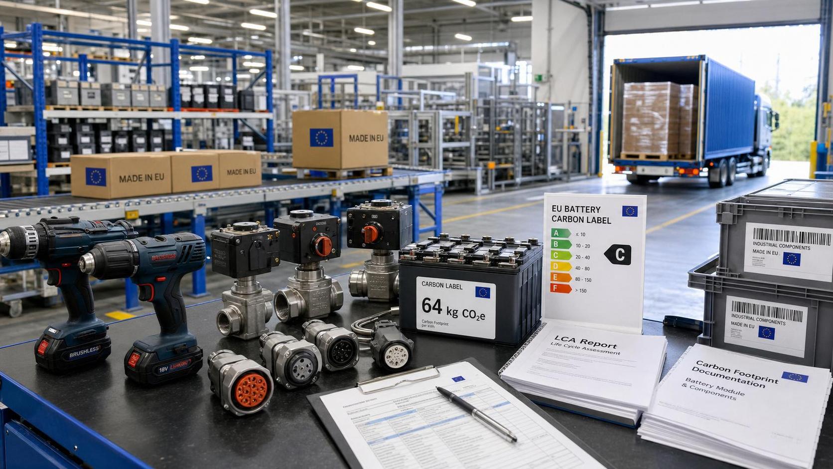 EU Battery Carbon Labels Hit Battery-Integrated Exports