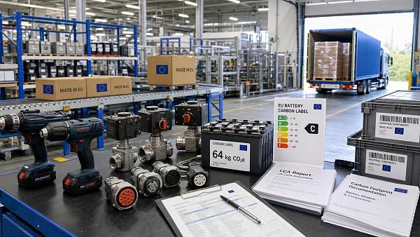 EU Battery Carbon Labels Hit Battery-Integrated Exports