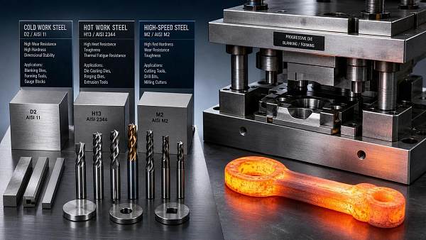 Tool Steel Grades Compared: How to Select the Right Material for Wear and Heat