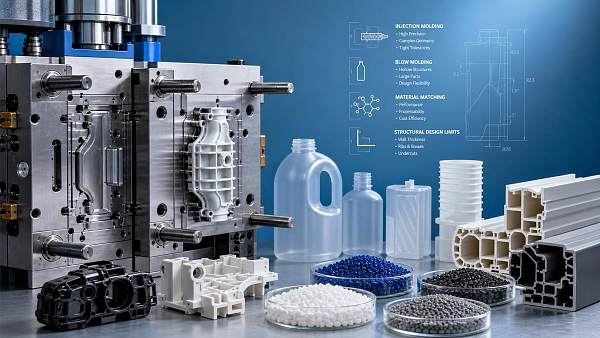 Plastic Molding Process Guide: Common Methods, Material Fit, and Part Design Limits