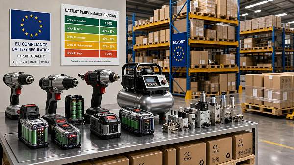 EU Battery Label Rule Hits Tool and Compressor Exports