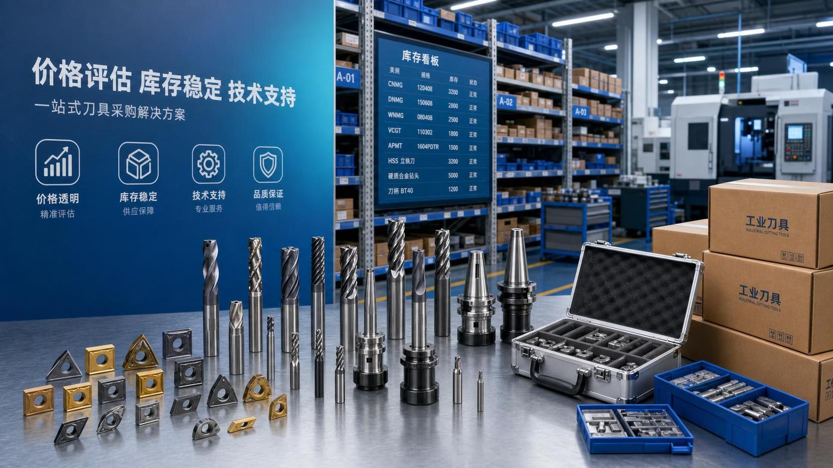 How to Evaluate a Cutting Tools Distributor for Price, Stock, and Technical Support