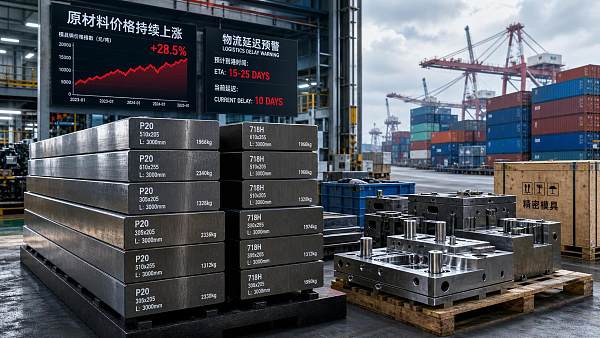 Mold Steel Up 7.2% in a Week, Pressuring Injection Molds