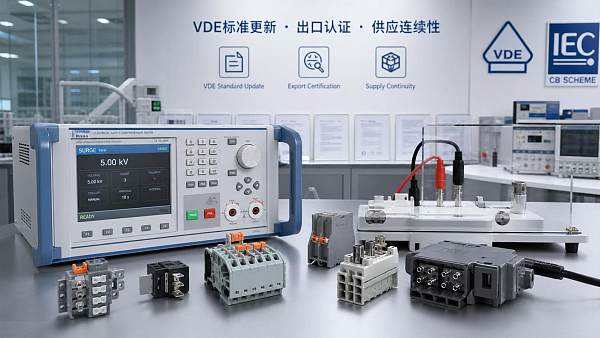 VDE 0664-100 Update Adds Pulse Test for Exports
