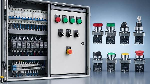 Electrical Switches for Industrial Panels: Key Ratings, Contact Types, and IP Protection