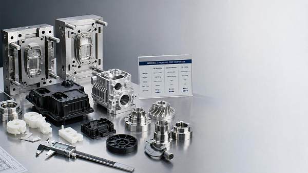 Manufacturing processes comparison: How to match the right method to material, volume, and cost