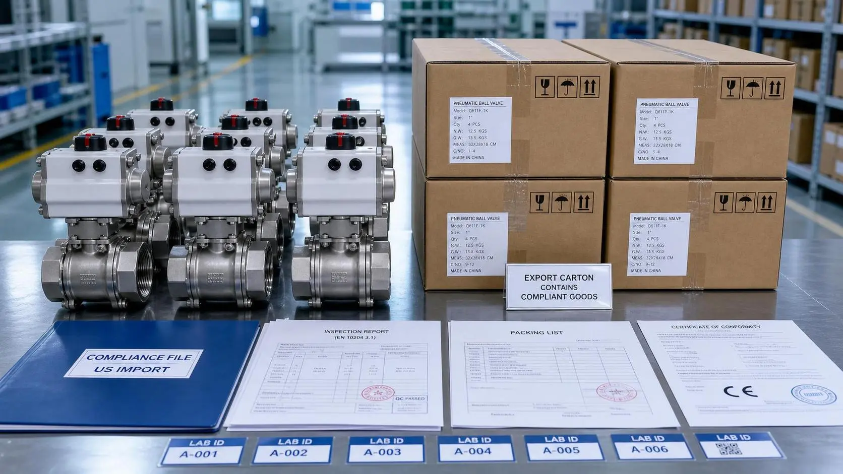 CBP Sets EN 13462 Declaration Rule for Pneumatic Valves