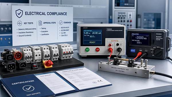 Electrical Compliance Standards for Industrial Products: Key Tests and Approval Steps