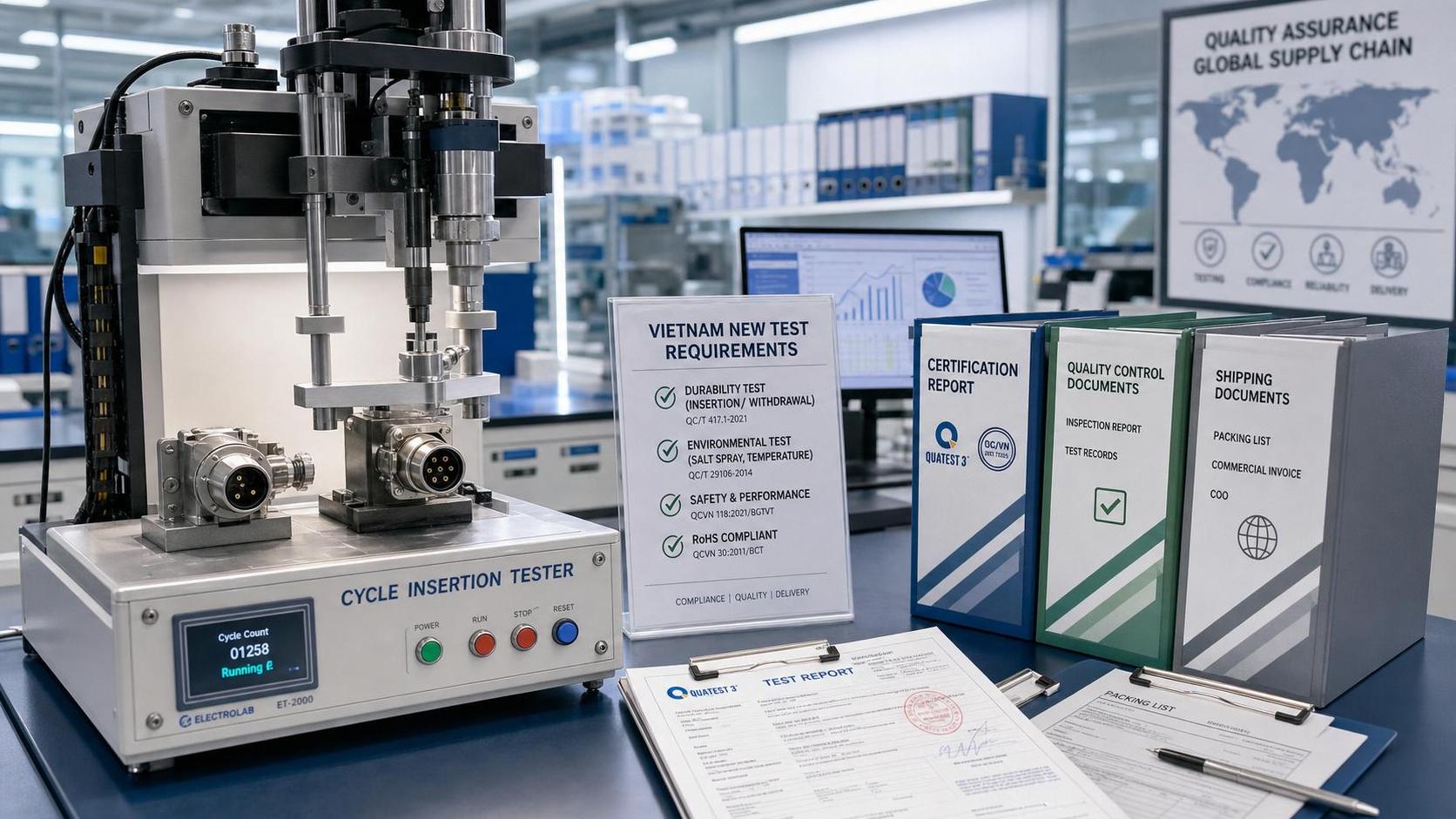 Vietnam Tightens Connector Import Test Requirement