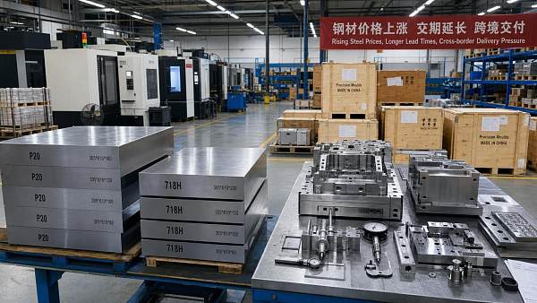 Mold Steel Prices Jump 7.3% as Lead Times Reach 14 Weeks