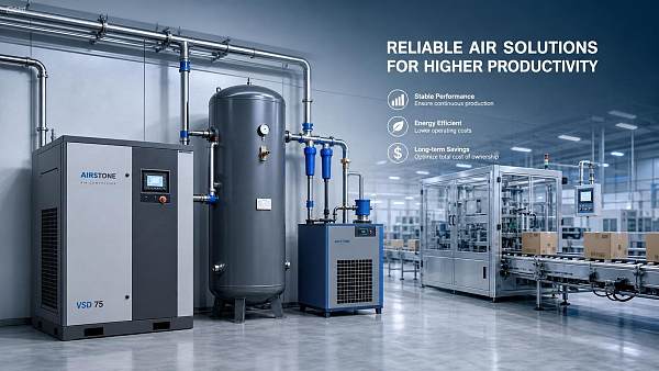 How to Choose Variable Speed Air Compressors for Factory Demand and Energy Savings
