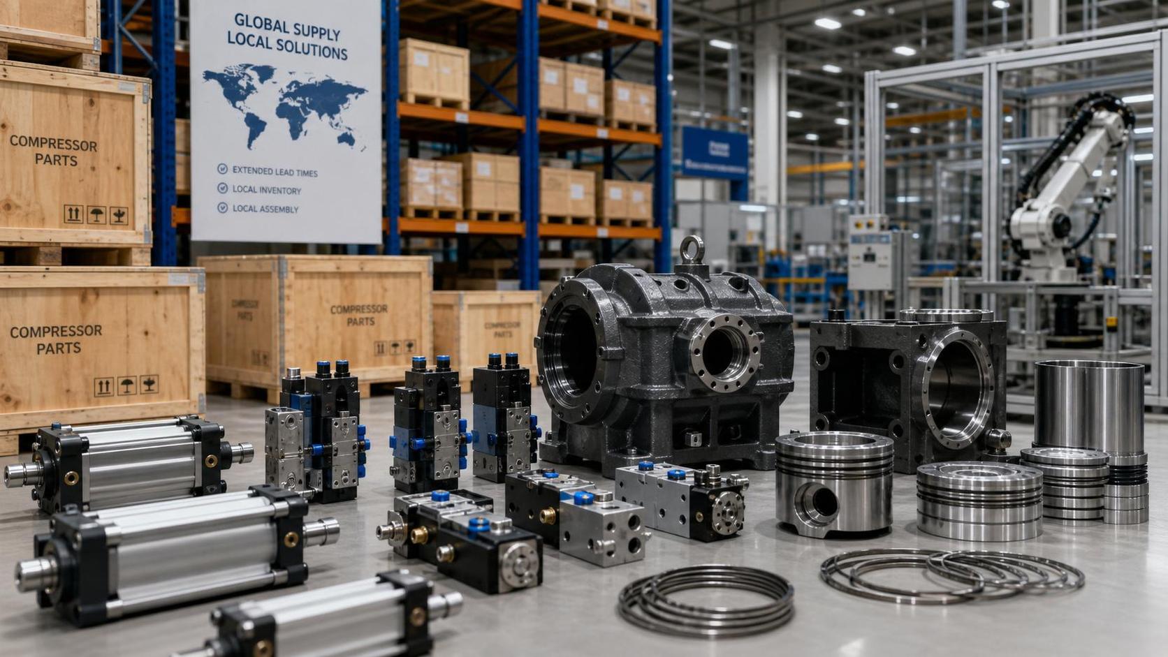 Compressor Parts Lead Times Reach 22 Weeks Compressor Parts Lead Times Reach 22 Weeks
