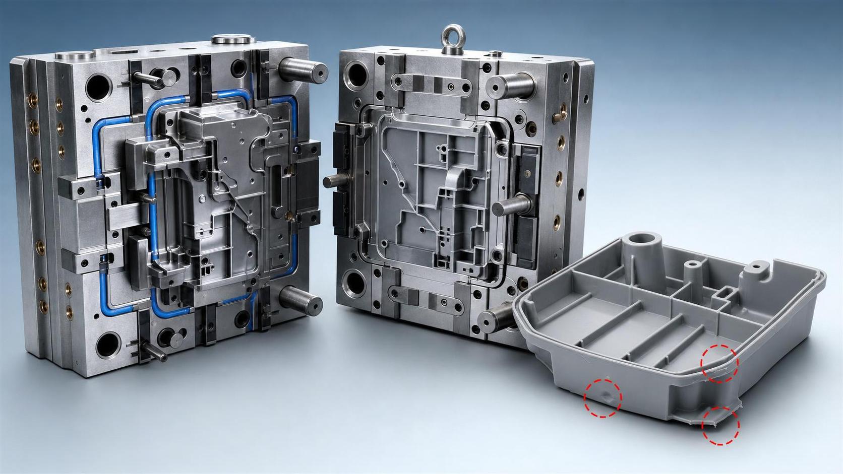 Mold Design for Injection Molding: Common Causes of Warpage, Sink Marks, and Flash