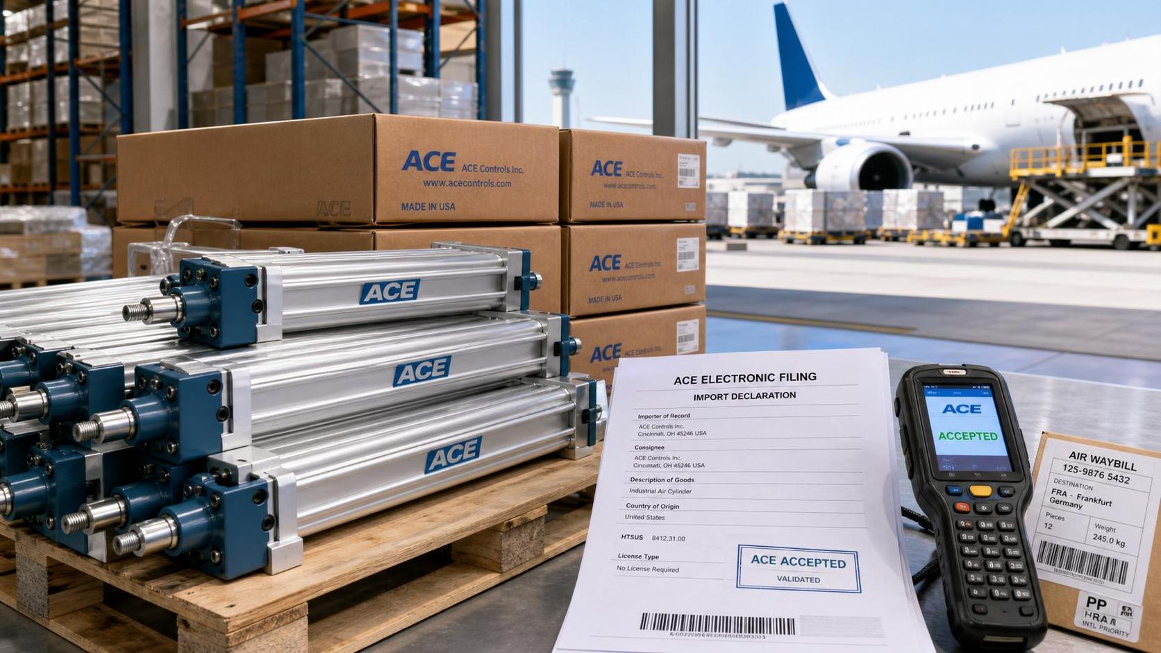 CBP Requires ACE Filing for All Air Cylinder Imports