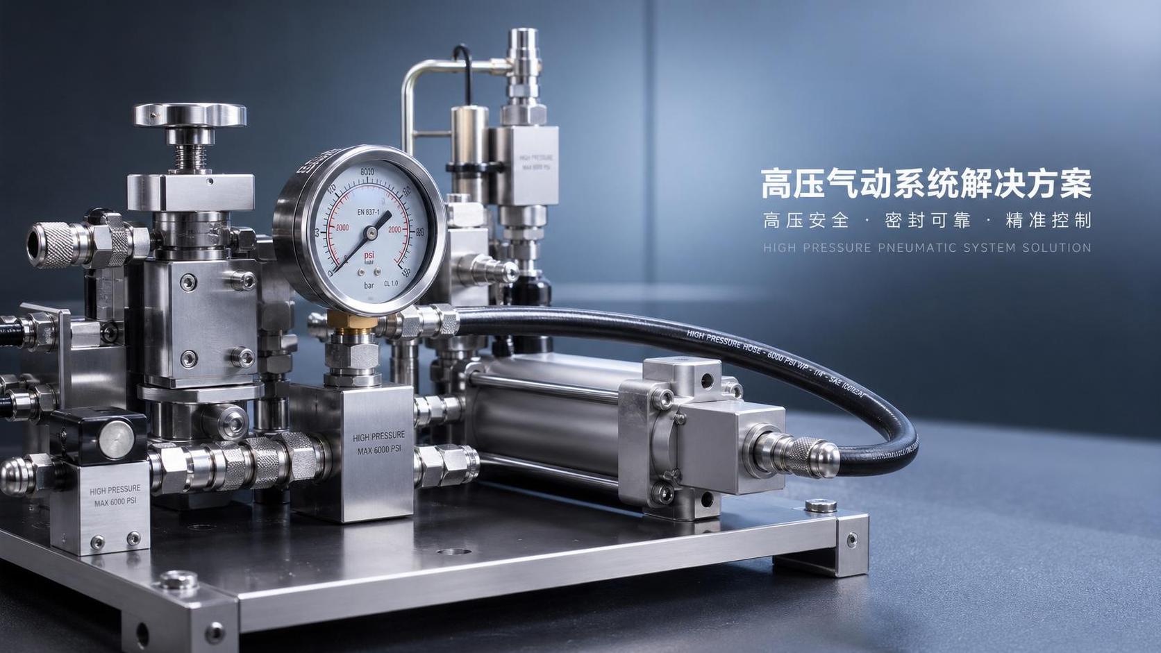 High Pressure Pneumatic Products: Key Parameters for Safe System Design and Operation