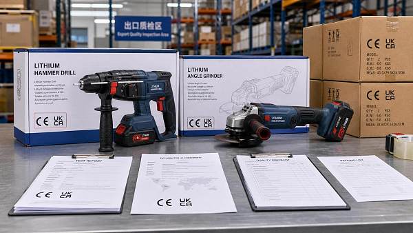 EU Rule Takes Effect: CE and UKCA Both Required for Power Tools