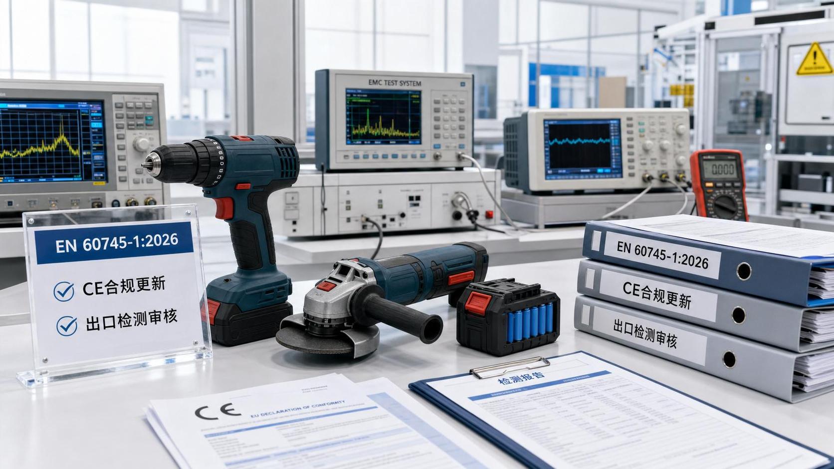 EN 60745-1:2026 Becomes Mandatory for EU Power Tools