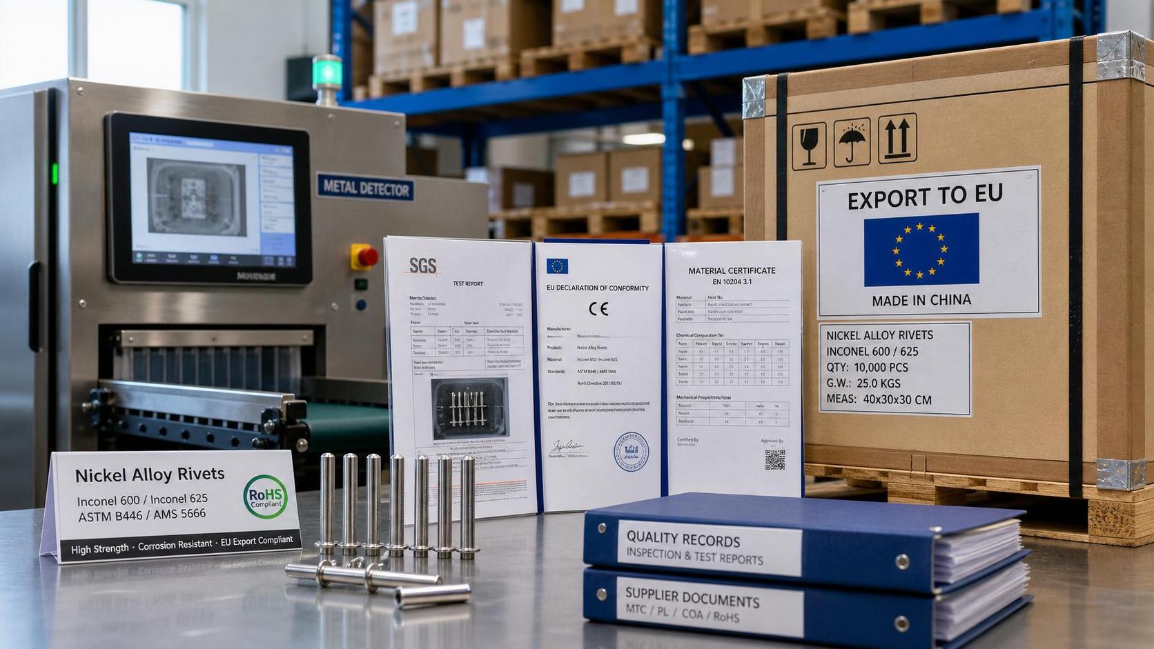 EU REACH Update Tightens Export Rules for Nickel Rivets EU REACH Update Tightens Export Rules for Nickel Rivets