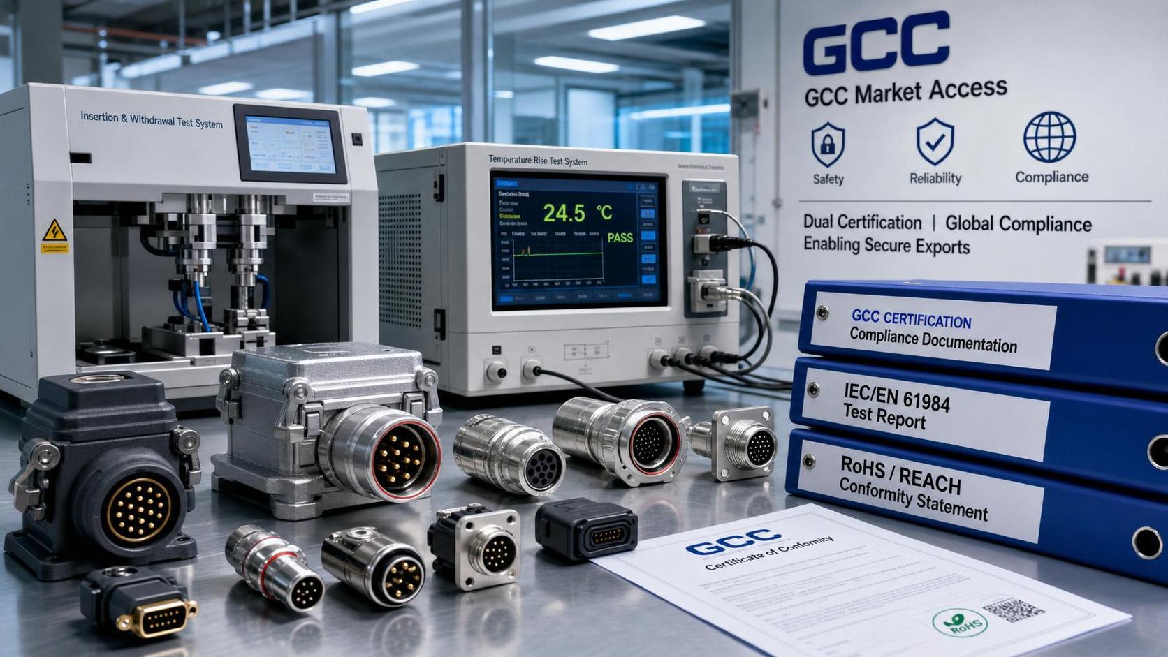 GCC Adopts Dual Certification Rule for Connectors