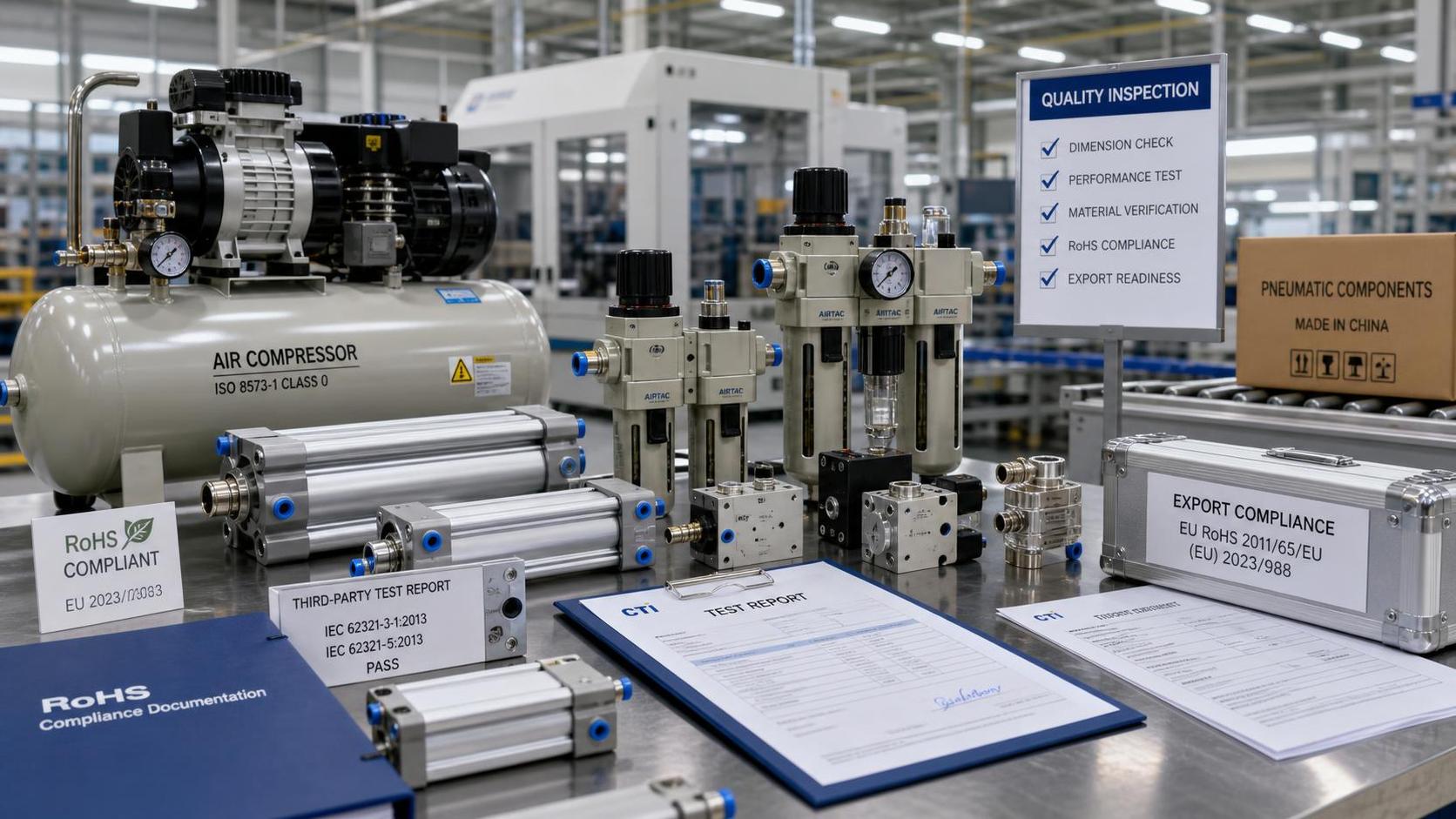 EU RoHS Update Takes Effect for Pneumatic Components EU RoHS Update Takes Effect for Pneumatic Components