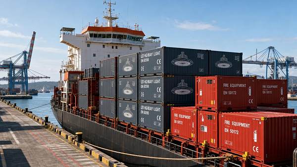 Red Sea Crisis Pushes Asia-Europe Freight Rates, Delays Industrial Lighting & Fire Equipment Shipments