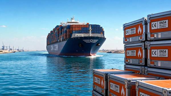 Red Sea–Suez Route Freight Rates Jump 37% Weekly; Fire Safety & PPE Delivery Delays Extend to 12+ Weeks