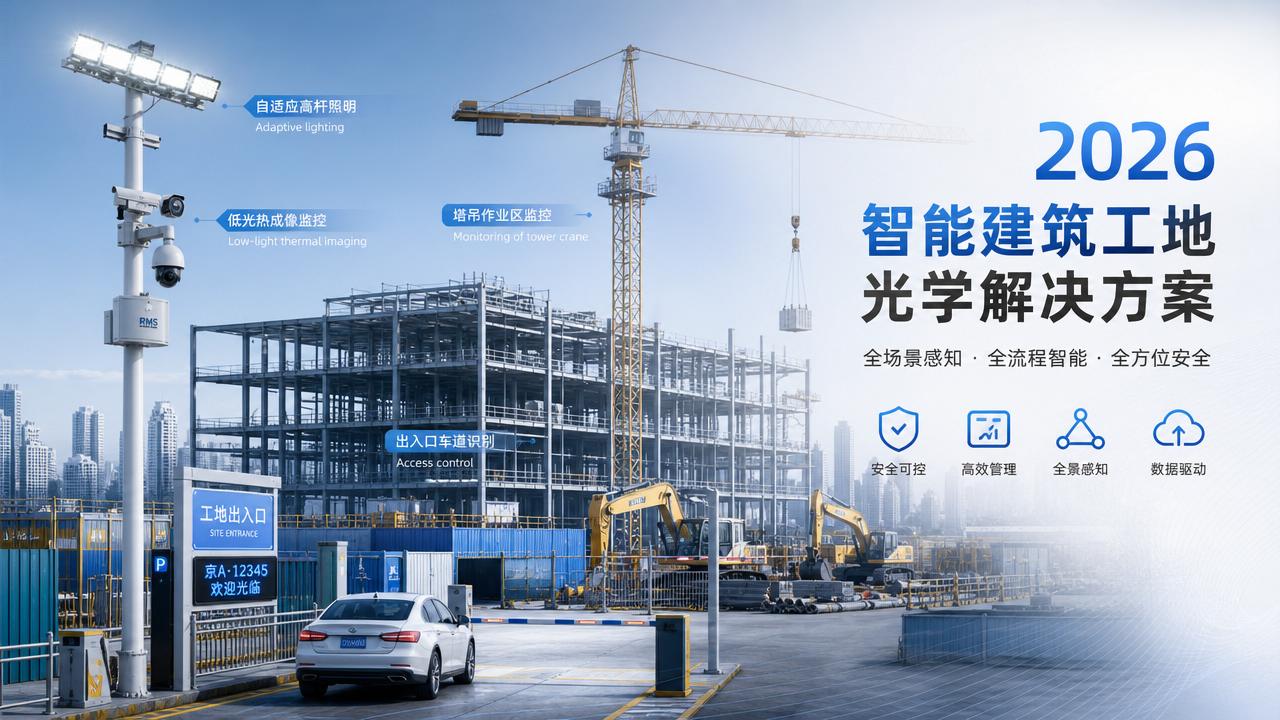 Optical Solutions for Smart Construction Sites: Key Use Cases in 2026