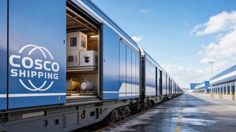 COSCO Shipping Launches Ningbo–Rotterdam Smart Security Dedicated Train