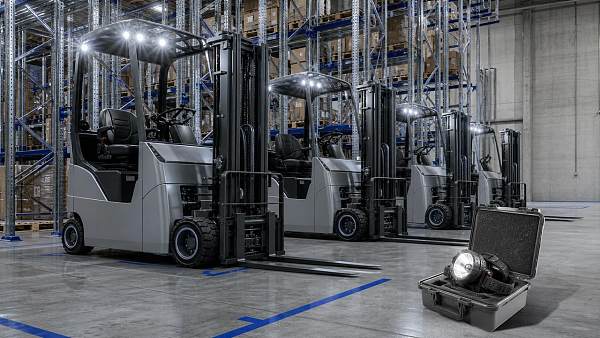 Russia's Forklift Boom Drives Surge in Chinese Headlamp & Explosion-Proof Lamp Inquiries