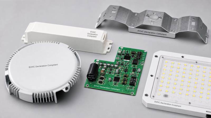 欧盟REACH新增限制物质，含阻燃剂LED灯具组件出口须更新SVHC声明