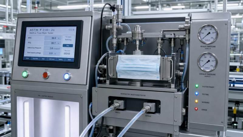 美国ASTM F2100-26口罩标准生效，PPE照明集成设备须重检呼吸防护兼容性