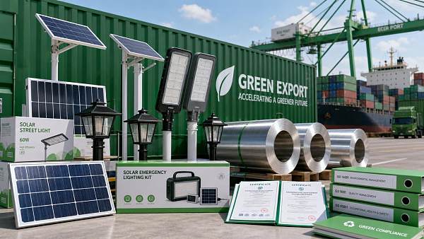 China Opens Green Export Lane for Solar Lighting
