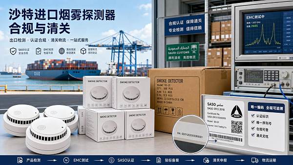 Saudi Rule Tightens EMC Retesting for Smoke Detectors