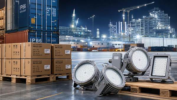 Industrial Lighting Export Prices Rise 5.2% on Mideast Demand