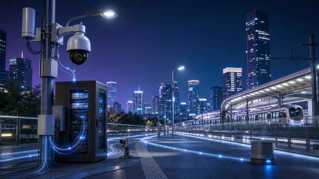 How Urban Optical Networks Improve City Security Coverage