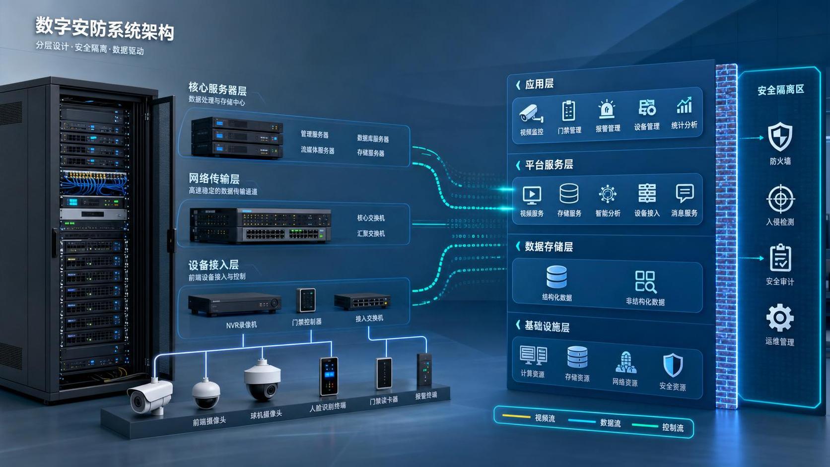 Security Architecture for Digital Security: Core Layers and Common Gaps