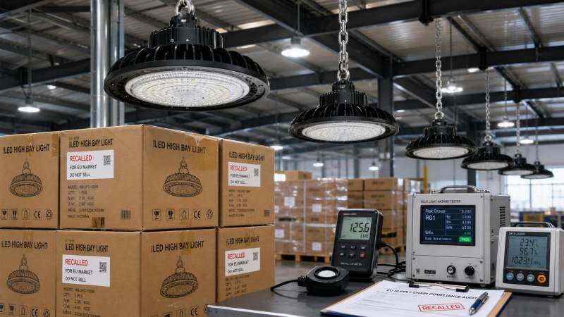 EU RAPEX Alert Pulls Chinese LED High-Bay Lights EU RAPEX Alert Pulls Chinese LED High-Bay Lights